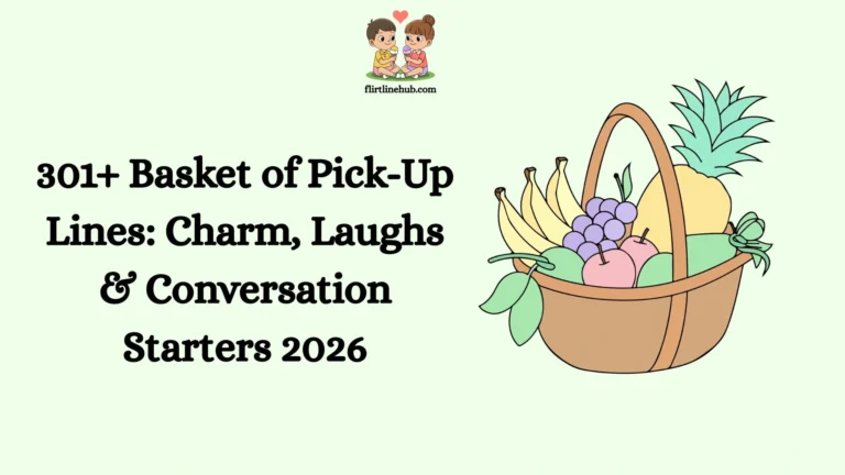 Basket of Pick-Up Lines: Charm, Laughs & Conversation Starters