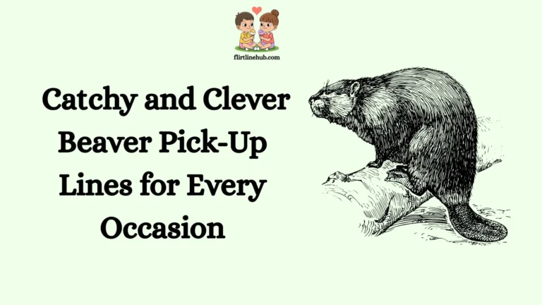 Catchy and Clever Beaver Pick-Up Lines for Every Occasion