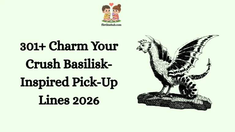 Charm Your Crush Basilisk-Inspired Pick-Up Lines