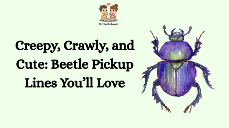 Creepy, Crawly, and Cute: Beetle Pickup Lines You’ll Love