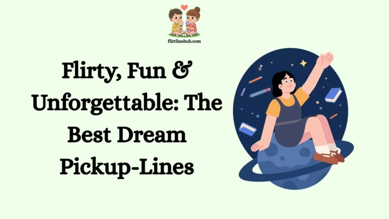 Flirty, Fun & Unforgettable: The Best Dream Pickup-Lines