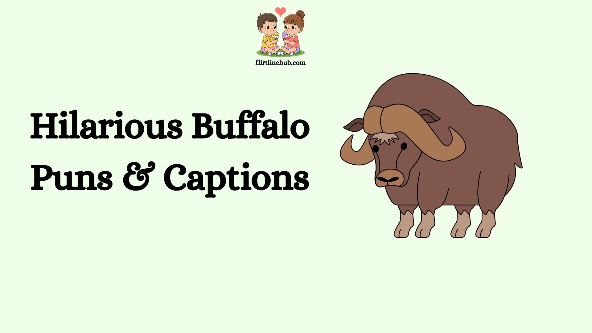 Hilarious Buffalo Puns & Captions