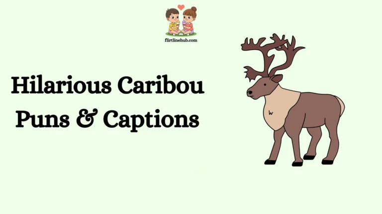 Hilarious Caribou Puns & Captions