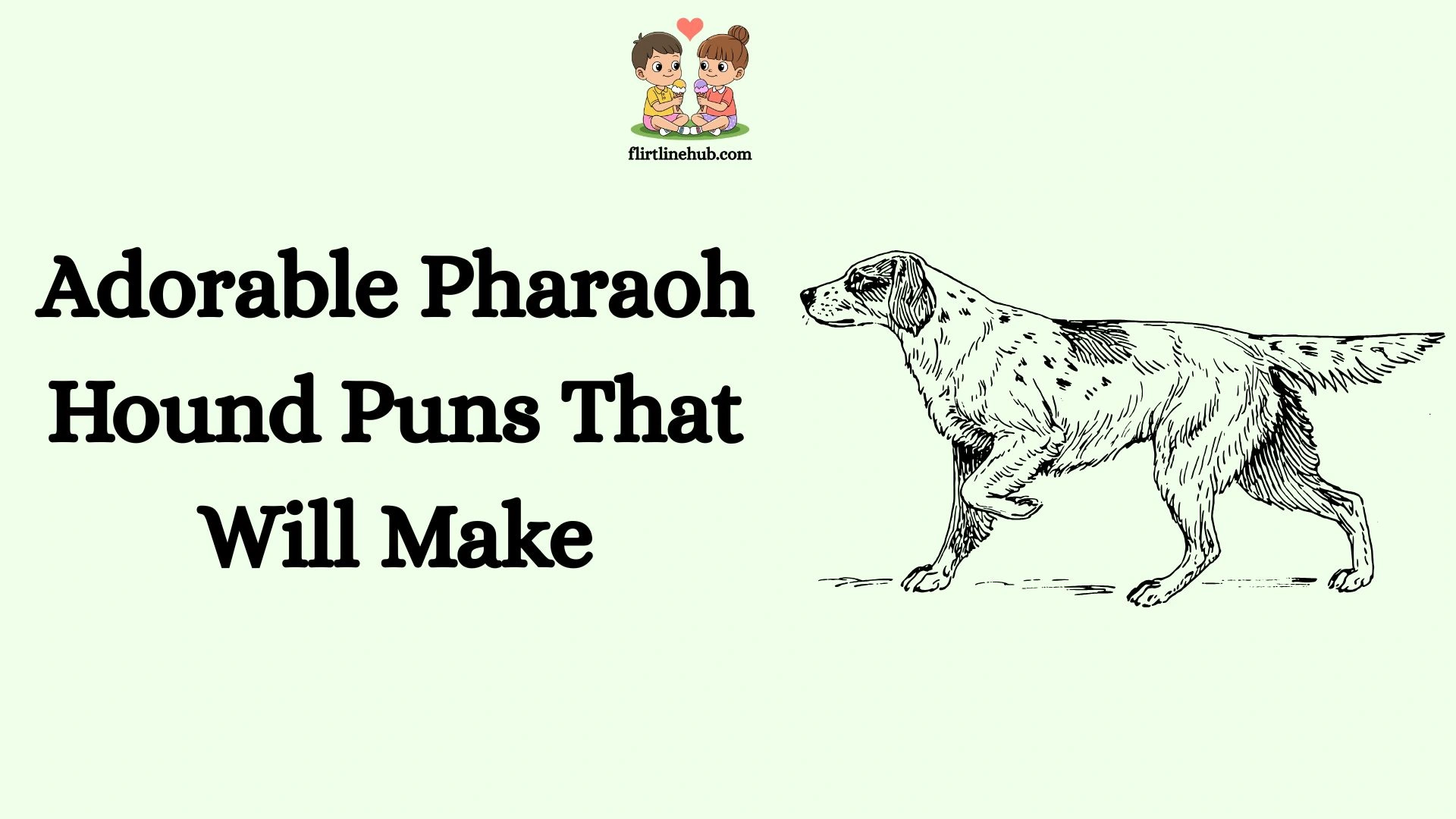 Adorable Pharaoh Hound Puns That Will Make